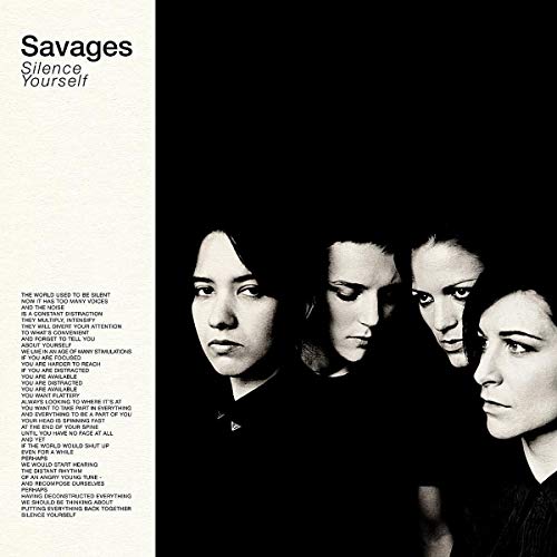 Cover of Silence Yourself by Savages